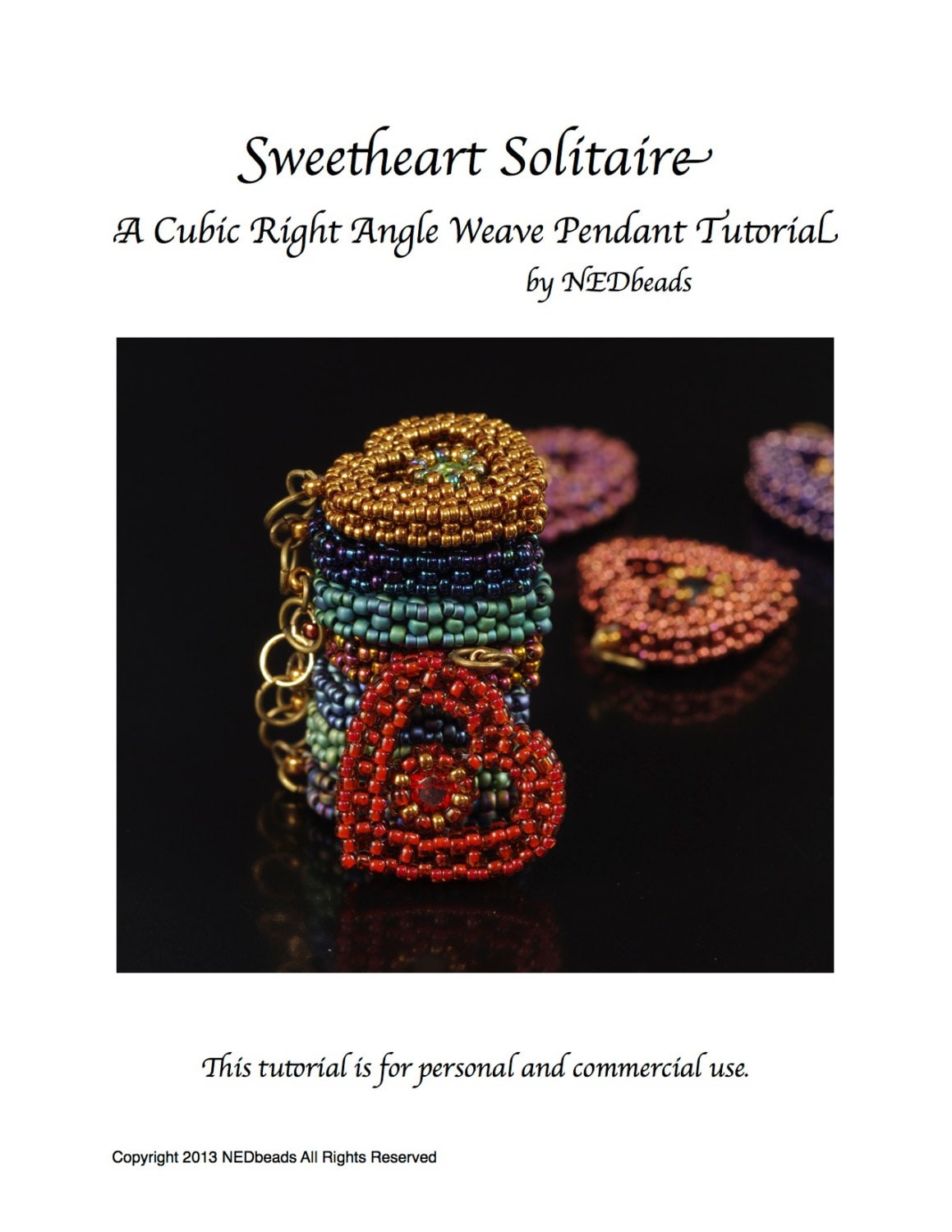 Sweetheart Solitaire Pendant Tutorial
