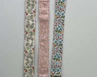 Personalized Pacifier Clip Petite Floral
