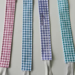 Personalized Pacifier Clip Checks