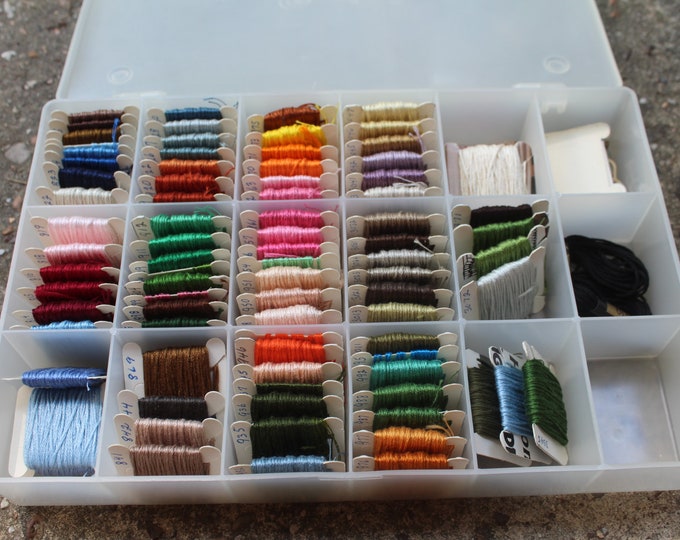 Darice DCB100 Cross Stitch Floss Cross Stitch Thread Organizer Etsy