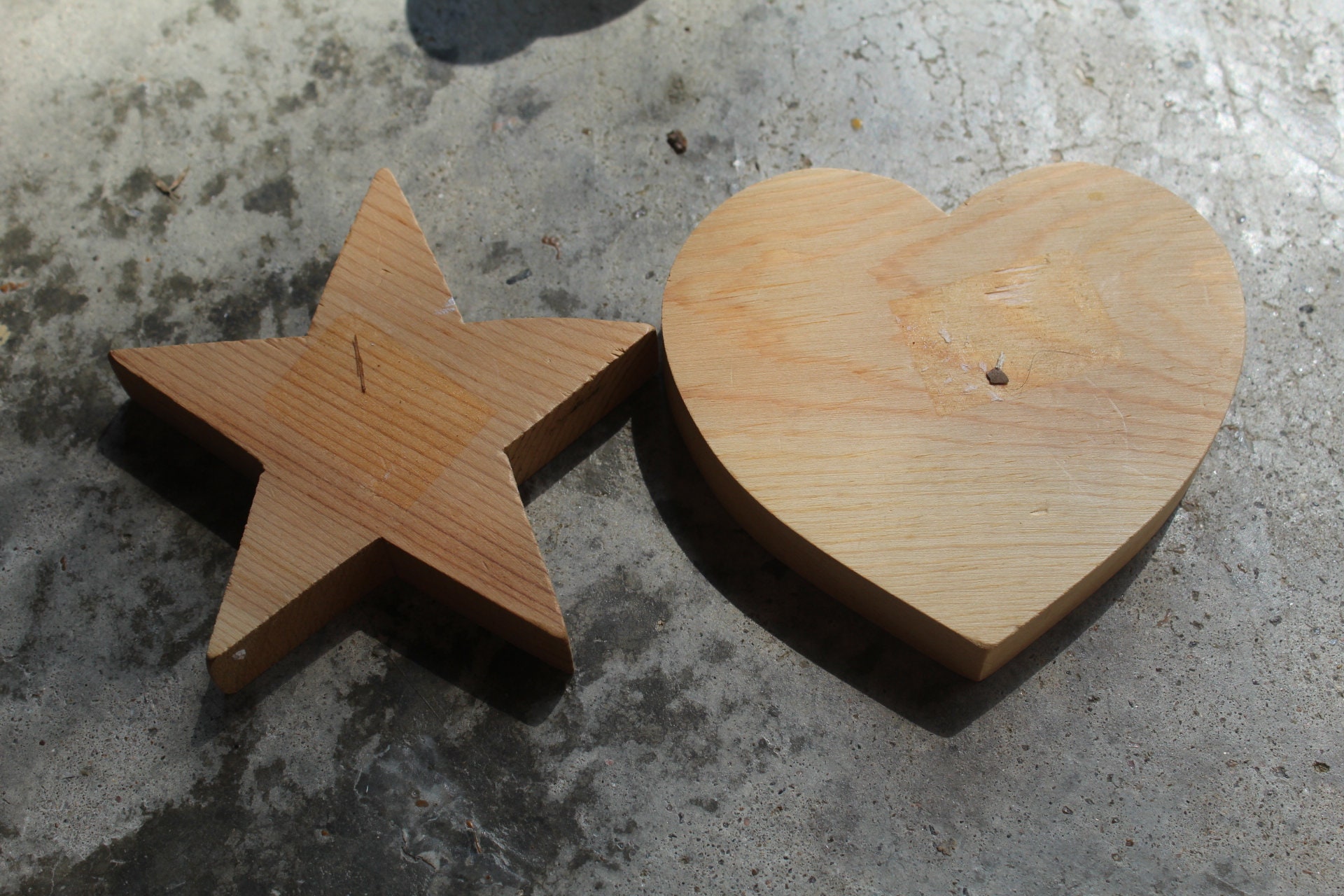 Vintage Holiday Unpainted Wood Shapes to Paint and Decorate Etsy