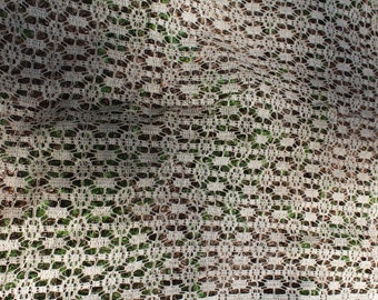 Antique Tenerife? Spider Web Lace Panel