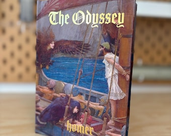 The Odyssey, Handmade Rebound Book, Special Edition, Gold Foil