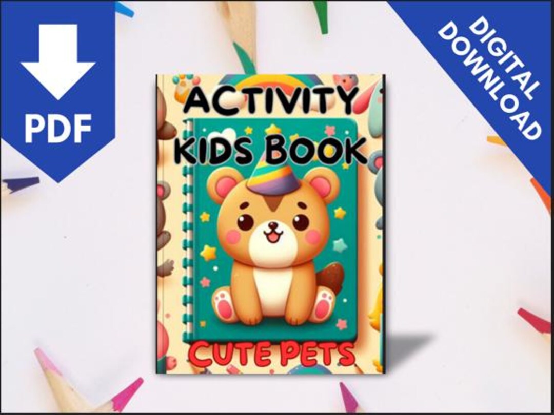 Cute Critters: A Fun-filled Activity Book - Etsy