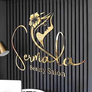 Insegne personalizzate, insegne aziendali in acrilico, insegne per saloni di bellezza, insegne tagliate al laser, insegne per uffici, insegne per reception, insegne aziendali 3D, insegne personalizzate aziendali