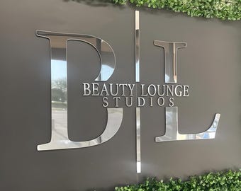 Custom Signage, Acyrlic Business Sign, 3D Business Sign, Beauty Salon & Spa Sign, Office Wall Sign, Reception Sign, 3D Business Sign