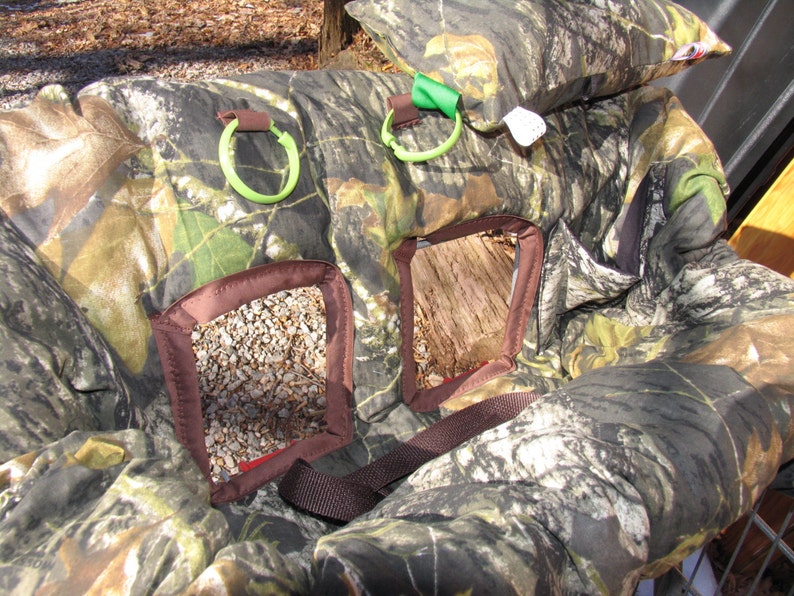 flannel camouflage frogs high chair cover Shopping Cart cover