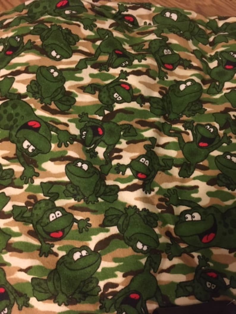 flannel camouflage frogs high chair cover Shopping Cart cover