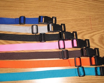 nylon belt with clip lock for stroller, swing, high chair, shopping cart strap and more, poly webbing