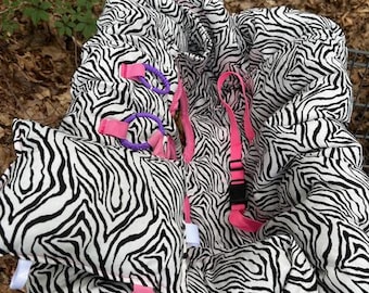 Funda para carrito de compras, nueva, funda para trona, estampado animal, cebra y rosa fucsia. Envío GRATIS.