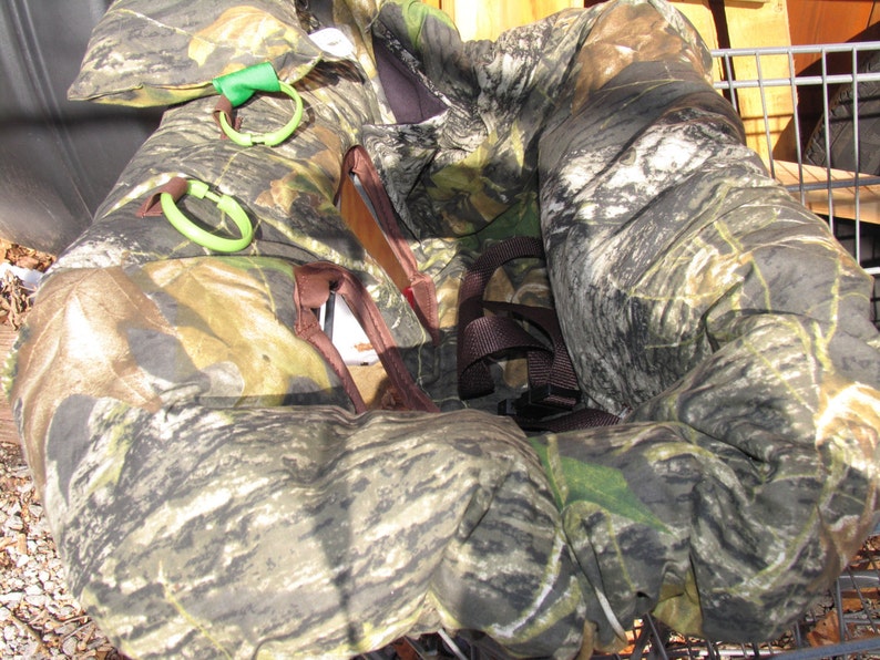 flannel camouflage frogs high chair cover Shopping Cart cover