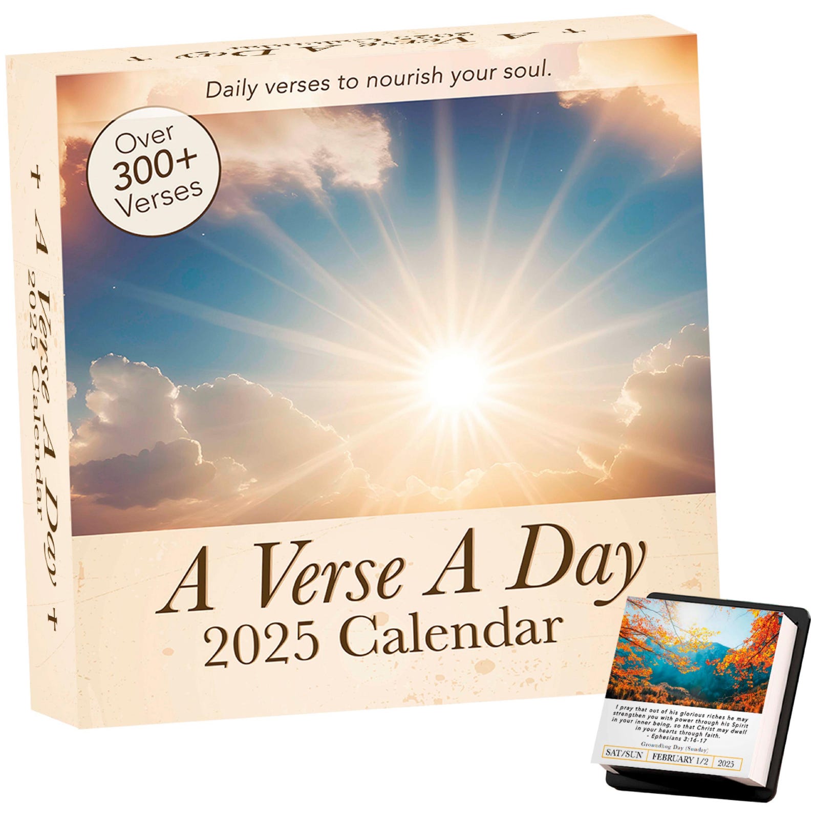 A Bible Verse A Day Calendar Daily Christian Calendar 2025, 300