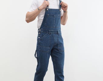 Herren Jeans Latzhose Hose