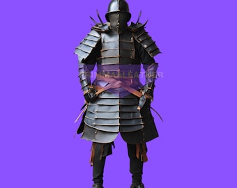 Handcrafted Leather Samurai Armor – Full Body Suit
