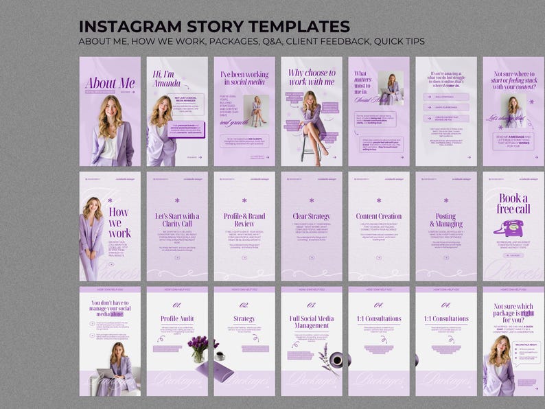 40 Instagram Story Templates Canva | Editable IG Story Templates ...
