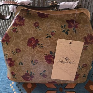 Nuevo bolso de mano Patricia Nash Laureana Western Lace Leather