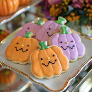 Funky Pumpkin Cookie Cutter - 3D Printed Cookie Cutter