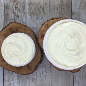 BESTSELLER Manteca corporal batida de magnesio Goddess, lavanda, naranja y rosa, humectante batido, manteca corporal PREMIUM, cuidado de la piel vegano