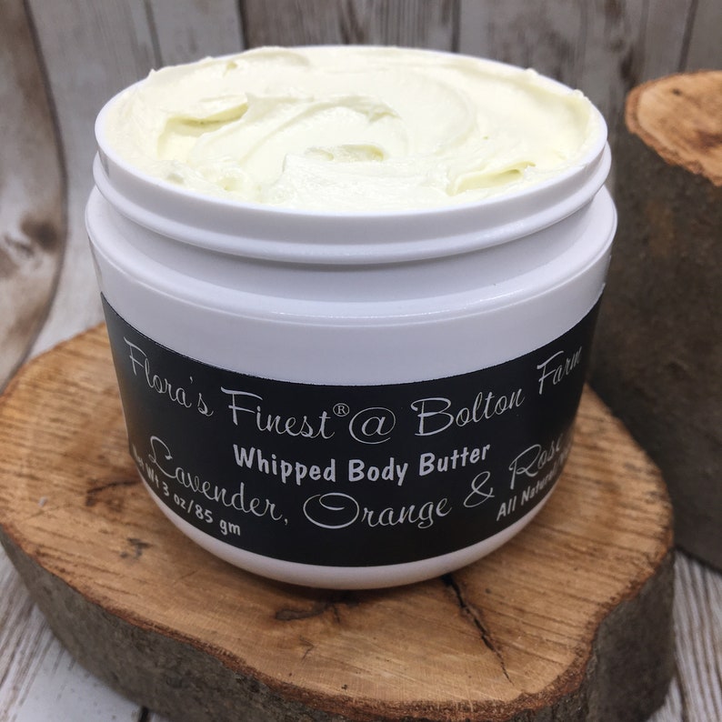 BESTSELLER Goddess Whipped Magnesium Body Butter, Lavender, Orange & Rose, Whipped Moisturizer, PREMIUM Body Butter, Vegan Skin Care image 5