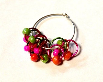 Sherbet Blowpops  Snagless Stitch Markers