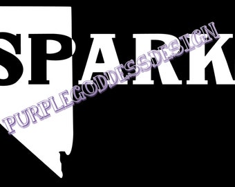 Sparks Nevada Home Decal Sticker