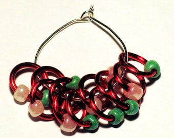 Christmas Elf Snagless Stitch Markers