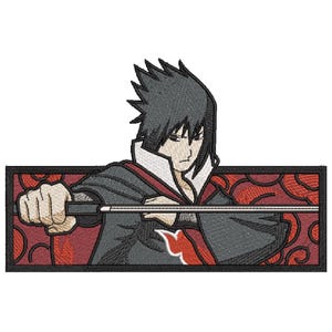 Motif de broderie Anime de haute qualité, motif de broderie Machine d'inspiration anime, fichier de broderie numérique Anime, téléchargement immédiat, dessins animés