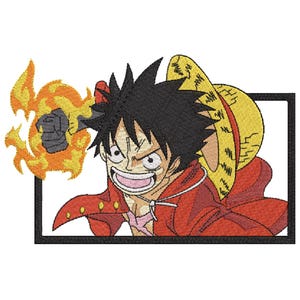 High quality Anime Embroidery Design, Anime Inspired Machine Embroidery pattern, Digital Anime Embroidery File, Instant Download, Cartoons