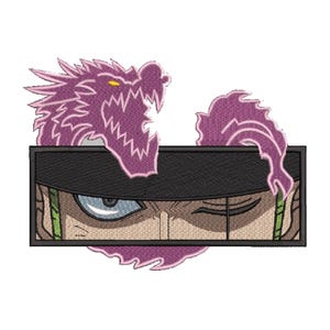 High quality Anime Embroidery Design, Anime Inspired Machine Embroidery pattern, Digital Anime Embroidery File, Instant Download, Cartoons