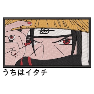 Motif de broderie Anime de haute qualité, motif de broderie Machine d'inspiration anime, fichier de broderie numérique Anime, téléchargement immédiat, dessins animés