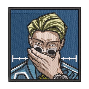 High quality Anime Embroidery Design, Anime Inspired Machine Embroidery pattern, Digital Anime Embroidery File, Instant Download, Cartoons