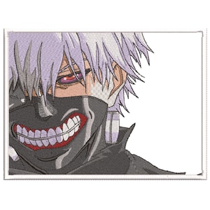 Diseño de bordado de anime de alta calidad, patrón de bordado a máquina inspirado en anime, archivo de bordado de anime digital, descarga instantánea, dibujos animados