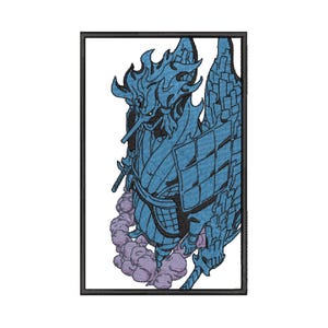 Motif de broderie Anime de haute qualité, motif de broderie Machine d'inspiration anime, fichier de broderie numérique Anime, téléchargement immédiat, dessins animés