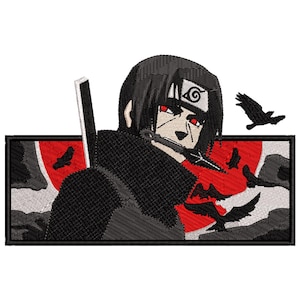 High quality Anime Embroidery Design, Anime Inspired Machine Embroidery pattern, Digital Anime Embroidery File, Instant Download, Cartoons