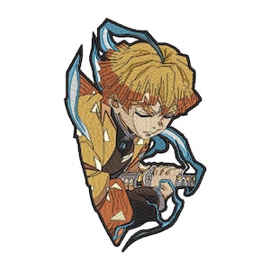 High quality Anime Embroidery Design, Anime Inspired Machine Embroidery pattern, Digital Anime Embroidery File, Instant Download, Cartoons