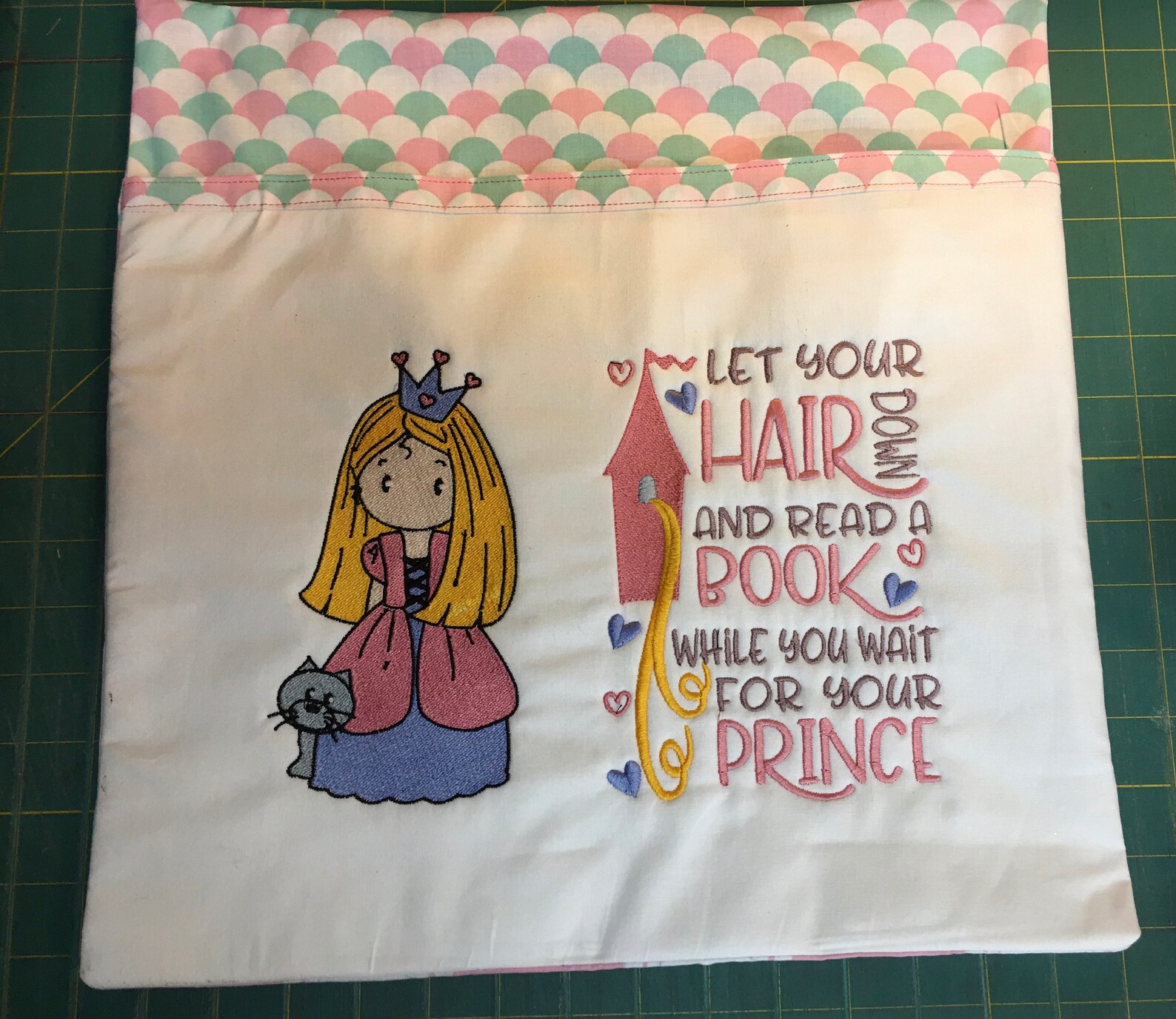 Princess Reading Pillow Reading Pillow with Pocket Etsy