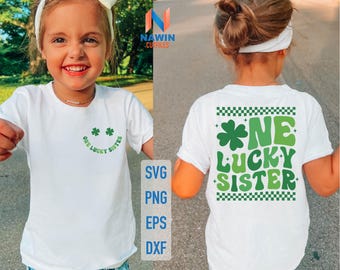 Camiseta retro del Día de San Patricio con el trébol de la suerte (SVG) (descarga digital)