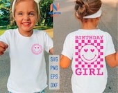 Birthday Girl SVG: Toddler Shirt Design (Digital Download)