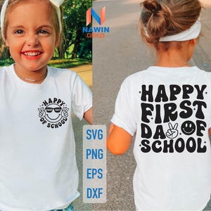 Happy First Day Of School Svg, 1st day of school Svg, Back To School Svg, Welcome Back To School, Hello School Shirt, Back to School Shirt