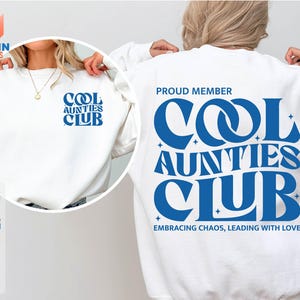 Cool Aunties Club Svg, Aunt To Be Svg, Trendy Aunt Svg, Aunt Birthday Gift, Best Aunt Svg, Aunts Shirt Svg, Cool Aunt Svg, Funny Aunt Svg