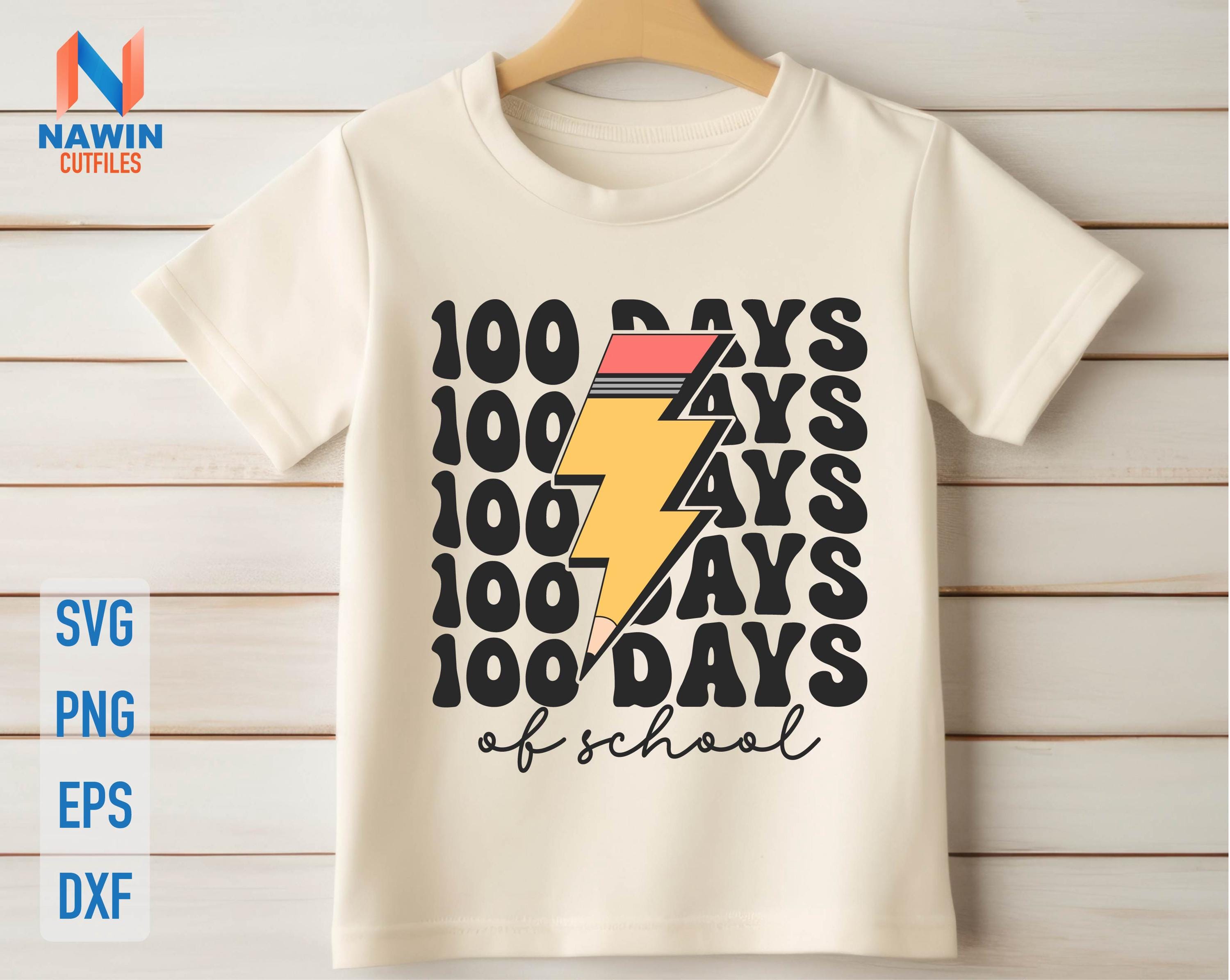 100 Days of School Svg, Happy 100 Days of School Svg, School 100th Day Svg, Back to School Svg, Teacher School Svg, 100 Days of School Shirt