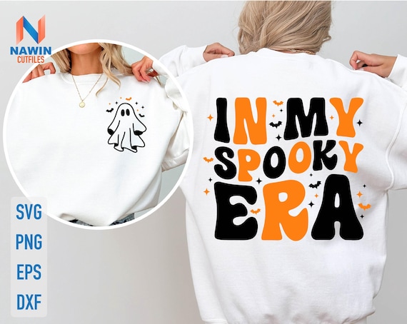 In My Spooky Era SVG: Halloween Mom Design (Digital Download)