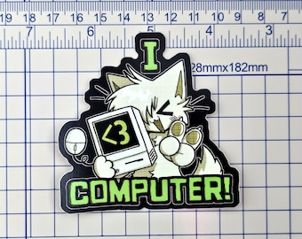 I <3 Computer Sitcker