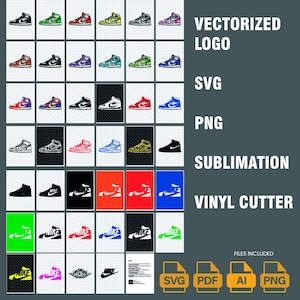 Nike logo vector Etsy