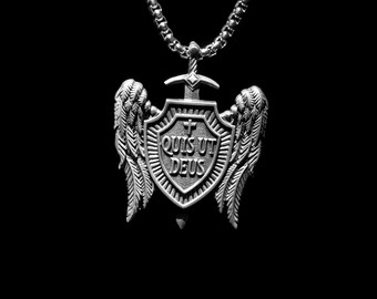 Ciondolo San Michele: Protezione Divina In Argento - Foto 6