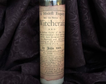 WITCHCRAFT Altar Shrine Seven Day Novena Candle