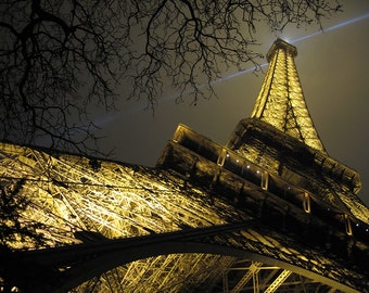 Eiffel Tower at Night - 10x15 Fine Art Print