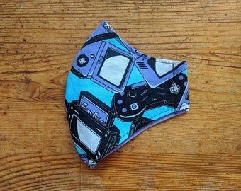 SMALL SIZED - Controller print 3 Layer Washable Mask