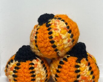 Crochet Patchwork Pumpkin Pattern