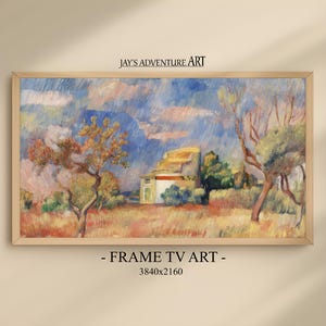 Samsung Frame TV Art, Vintage Landscape TV Art for Frame Tv, Samsung Tv Art, Vintage Frame Tv Art, Farmhouse TV Art, Frame Tv Landscape